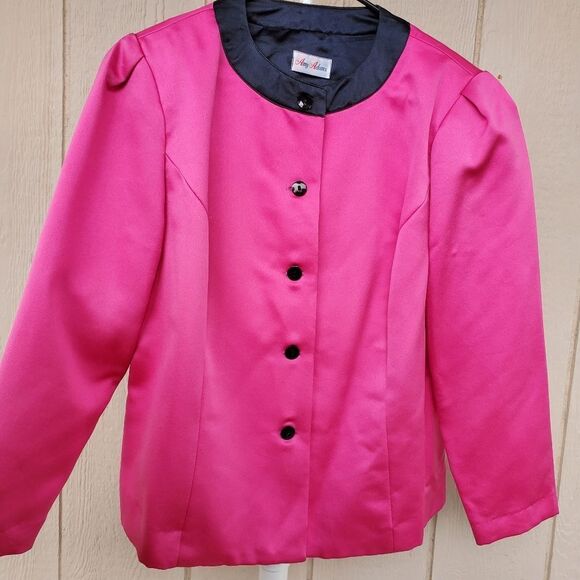 AMY ADAMS Pink button down jacket - Picture 10 of 11